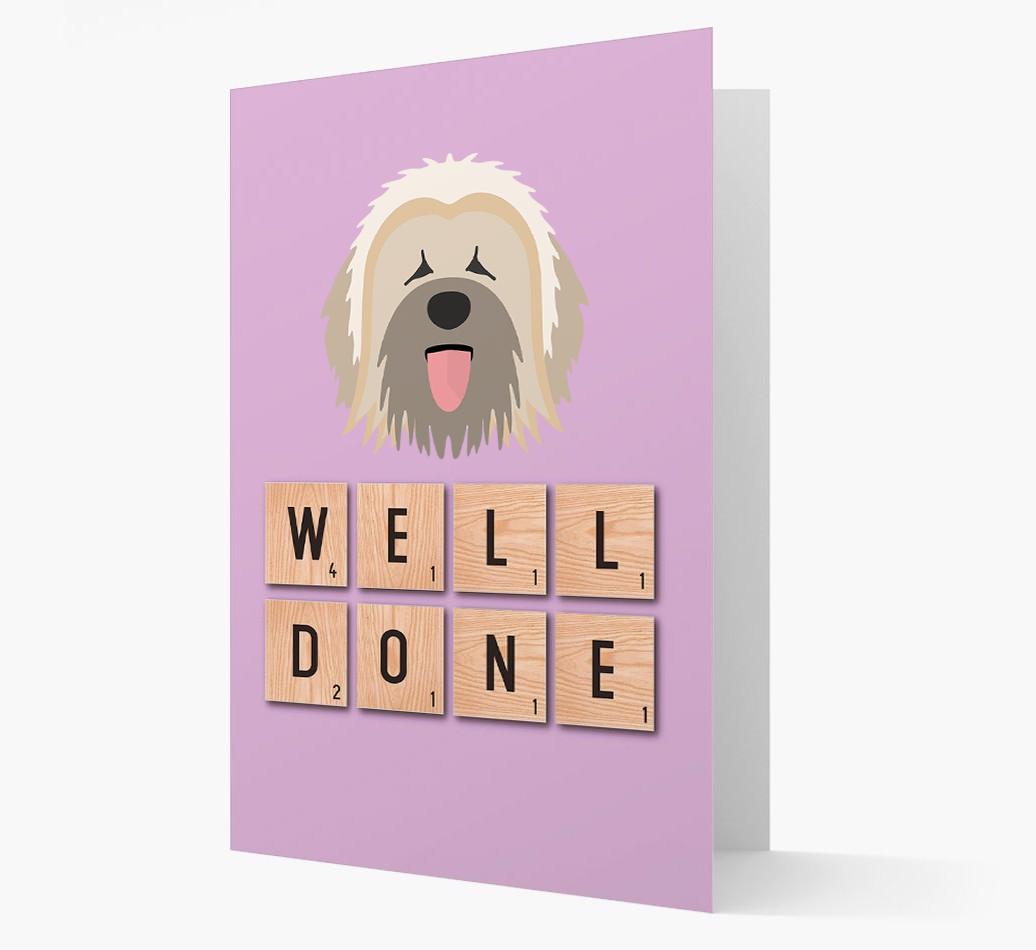 'Well Done' {breedFullName} Card
