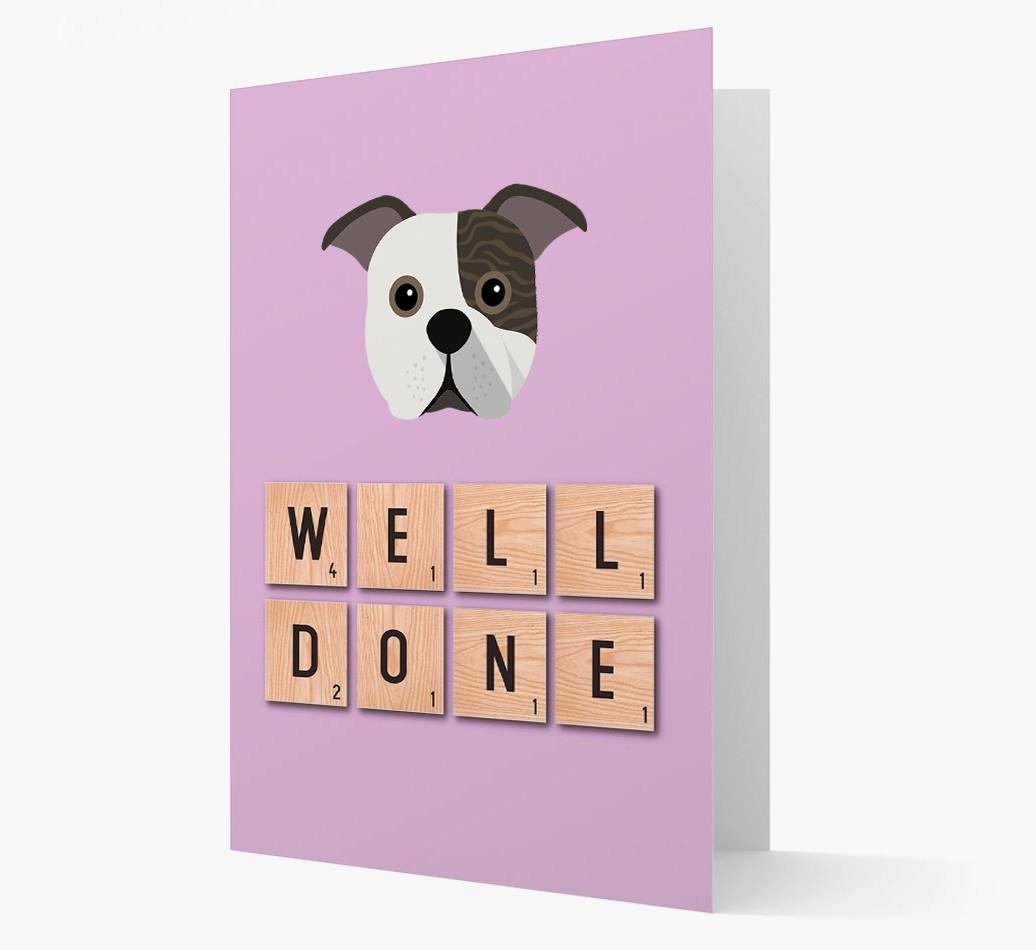 'Well Done' {breedFullName} Card