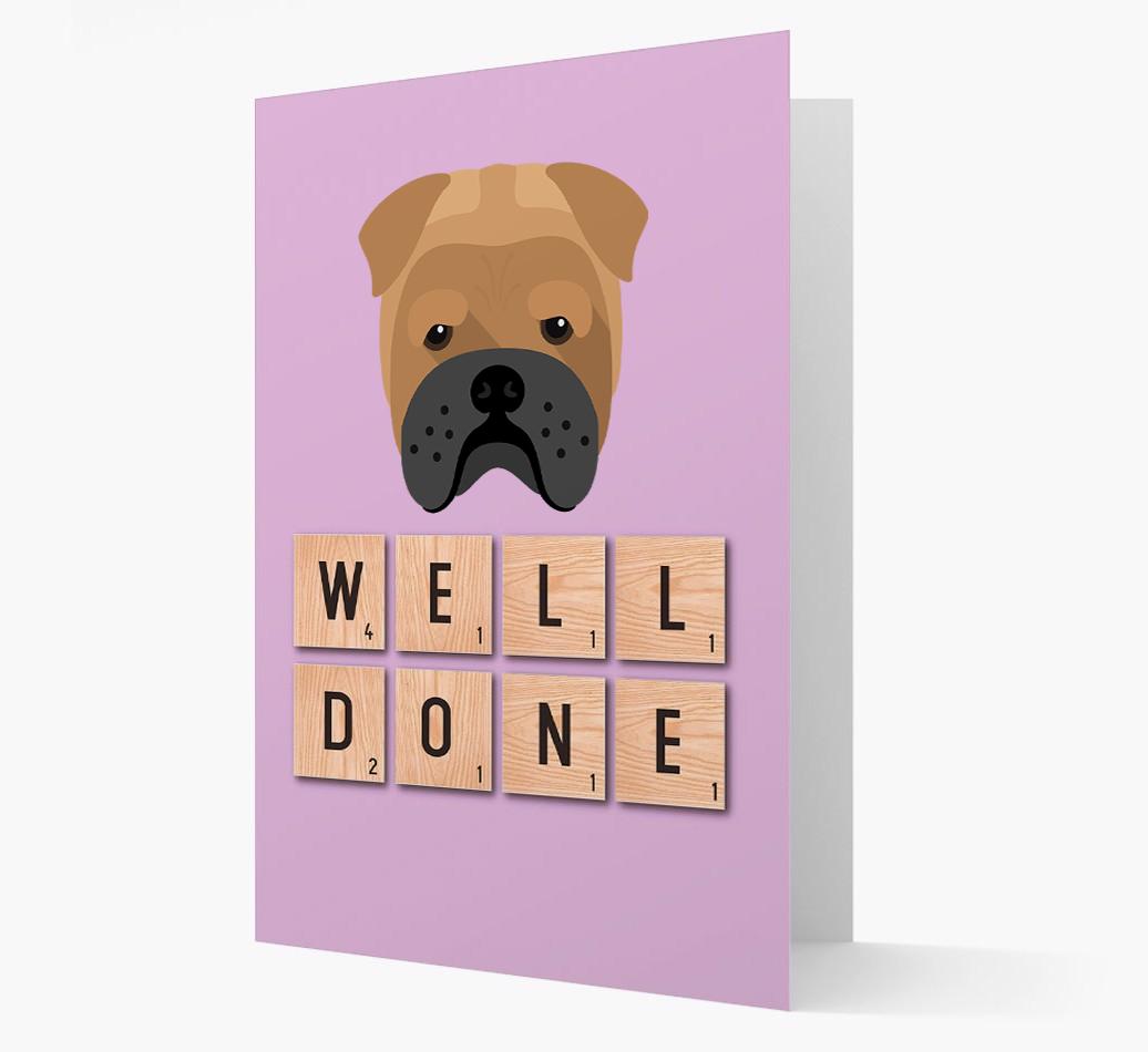 'Well Done' {breedFullName} Card