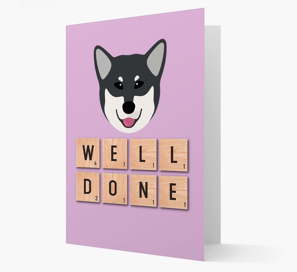 'Well Done' {breedFullName} Card