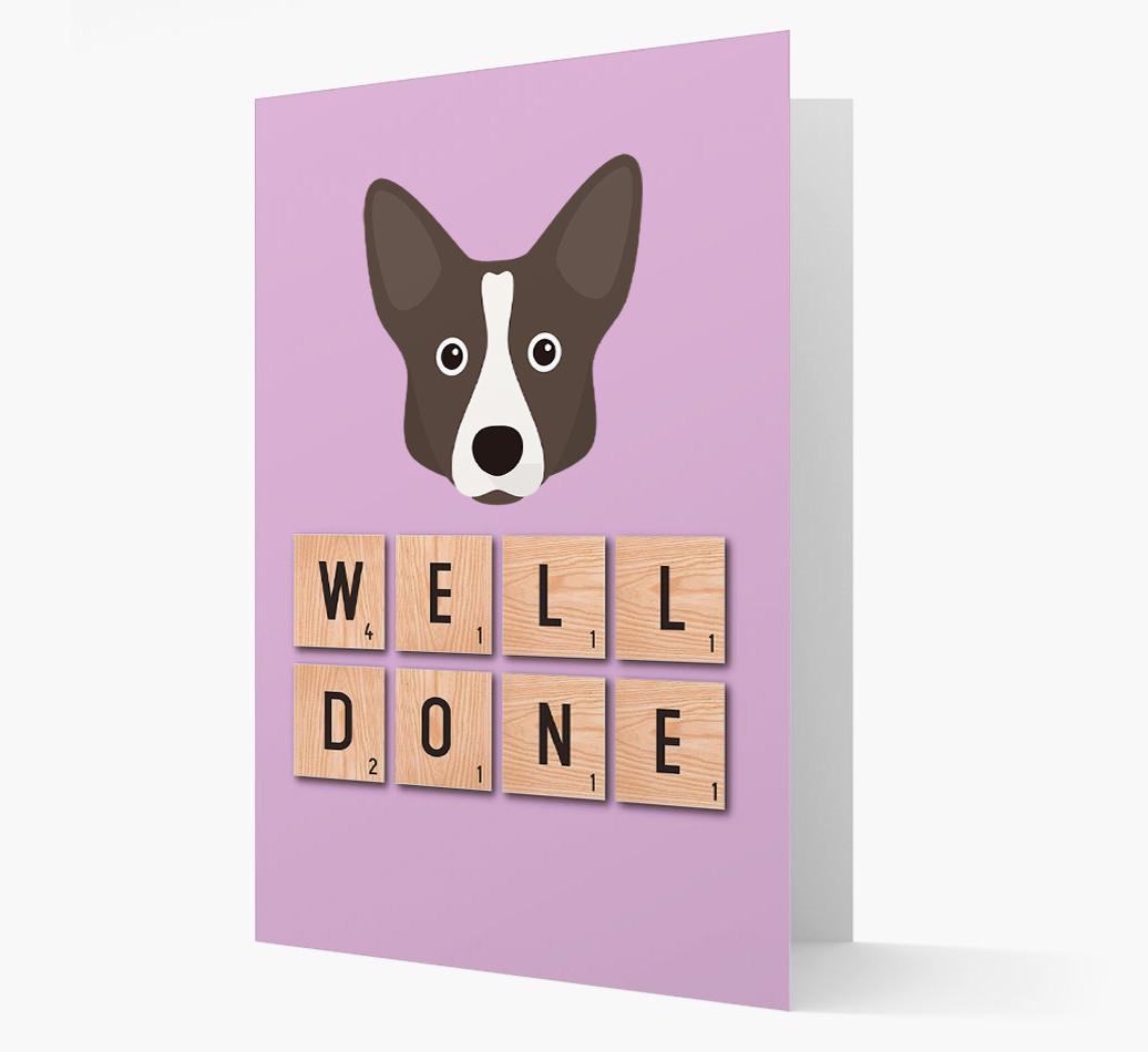 'Well Done' {breedFullName} Card