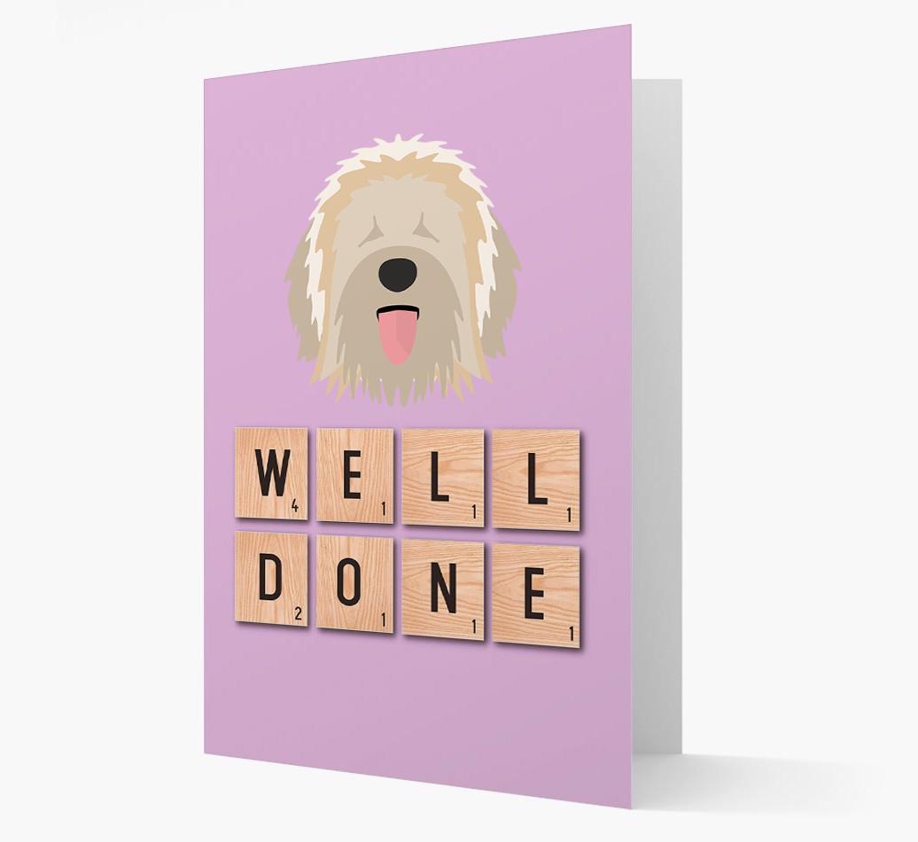 'Well Done' {breedFullName} Card