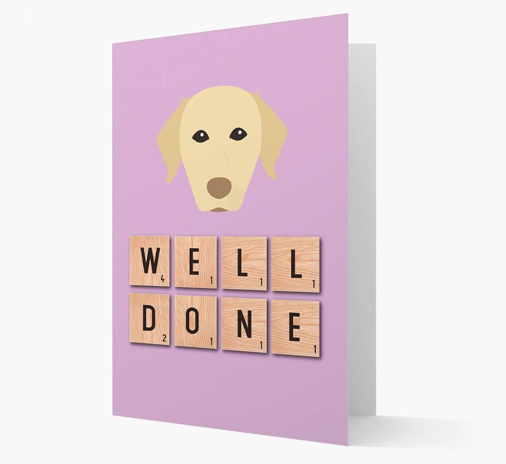 'Well Done' {breedFullName} Card