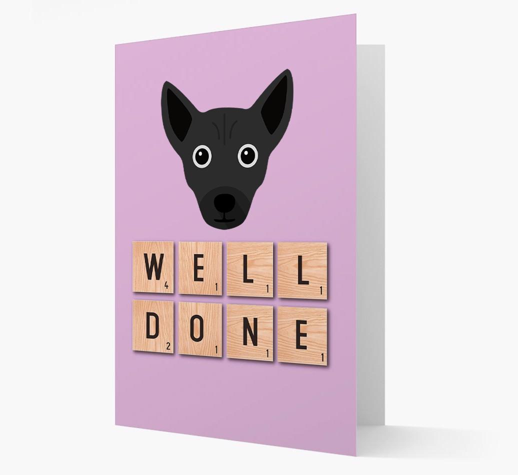 'Well Done' {breedFullName} Card