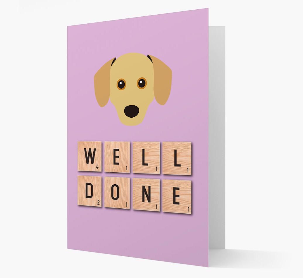 'Well Done' {breedFullName} Card