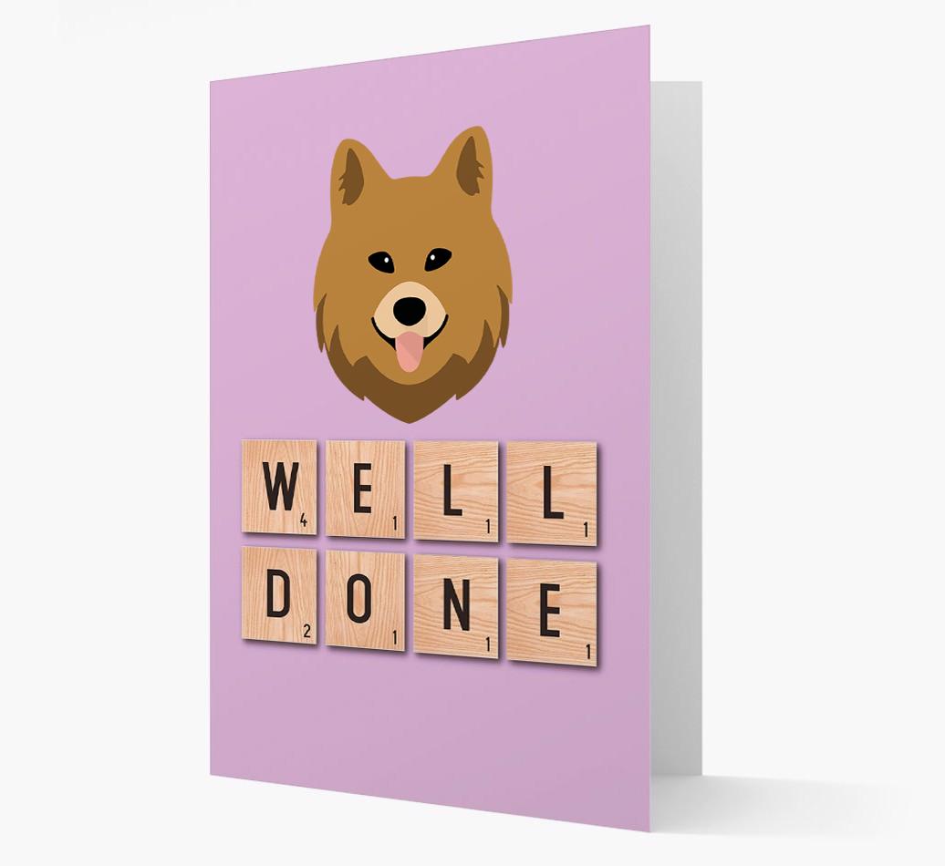 'Well Done' {breedFullName} Card