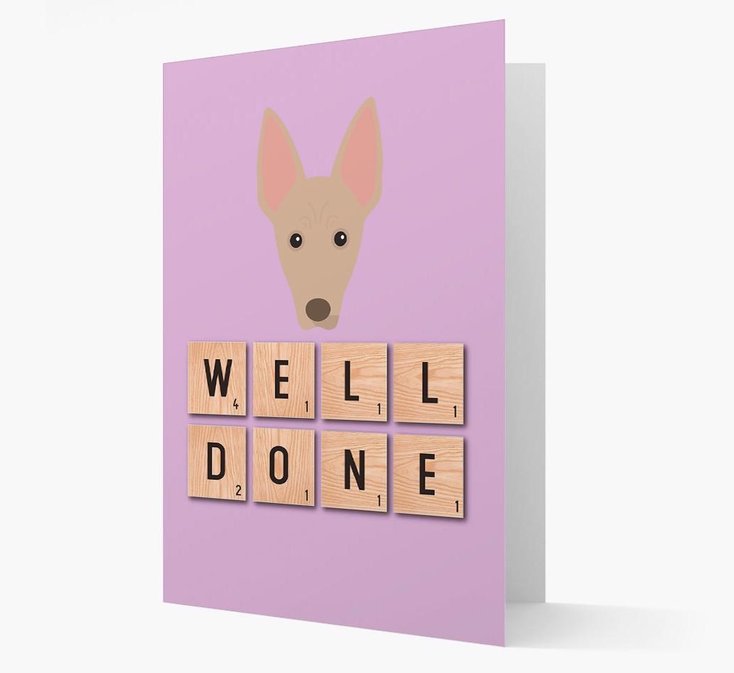 'Well Done' {breedFullName} Card