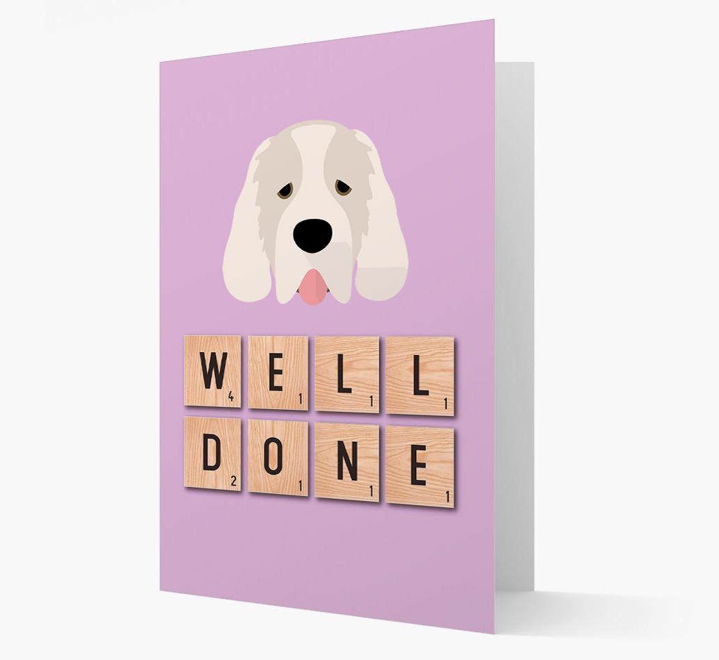 'Well Done' {breedFullName} Card