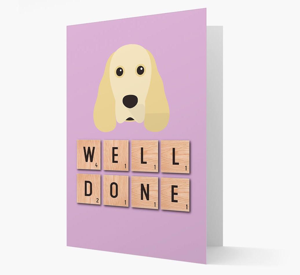 'Well Done' {breedFullName} Card