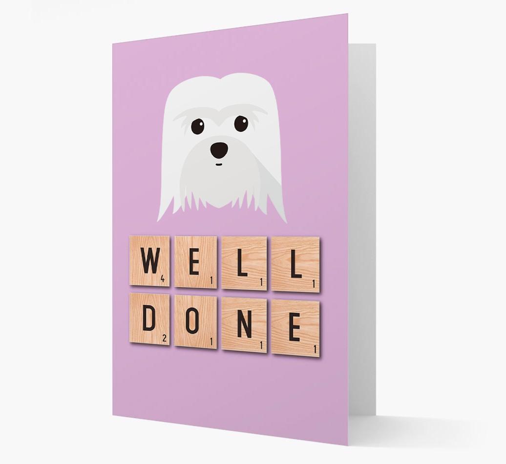 'Well Done' {breedFullName} Card