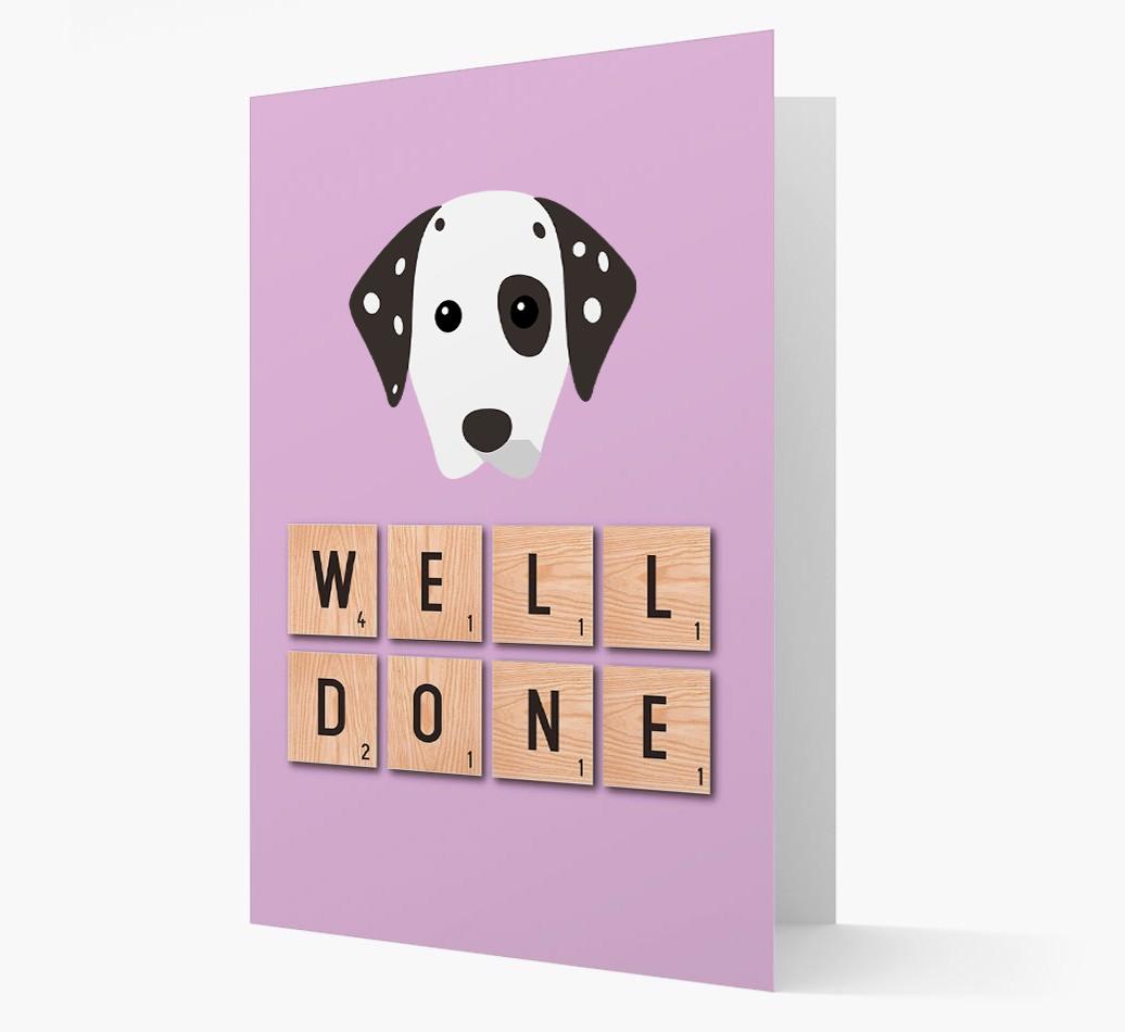 'Well Done' {breedFullName} Card