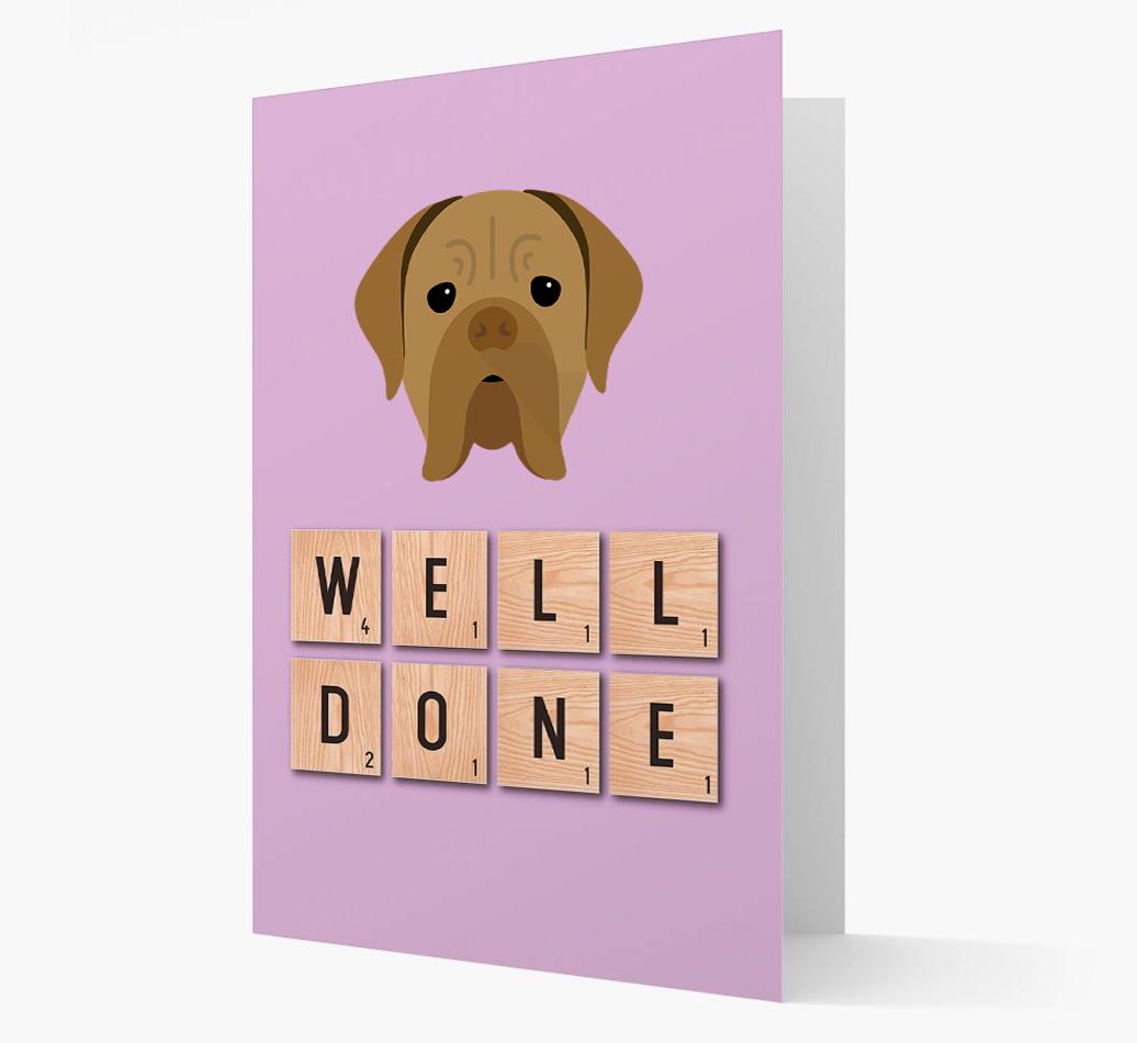 'Well Done' {breedFullName} Card