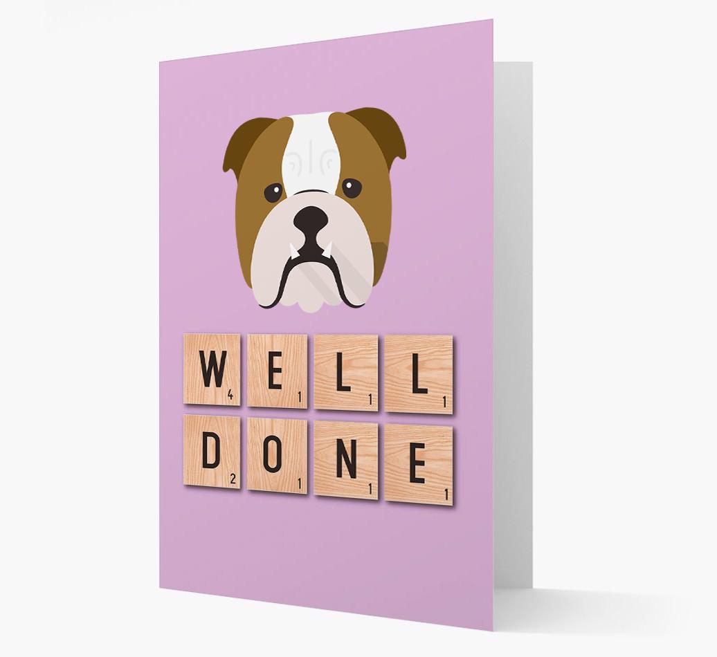'Well Done' {breedFullName} Card