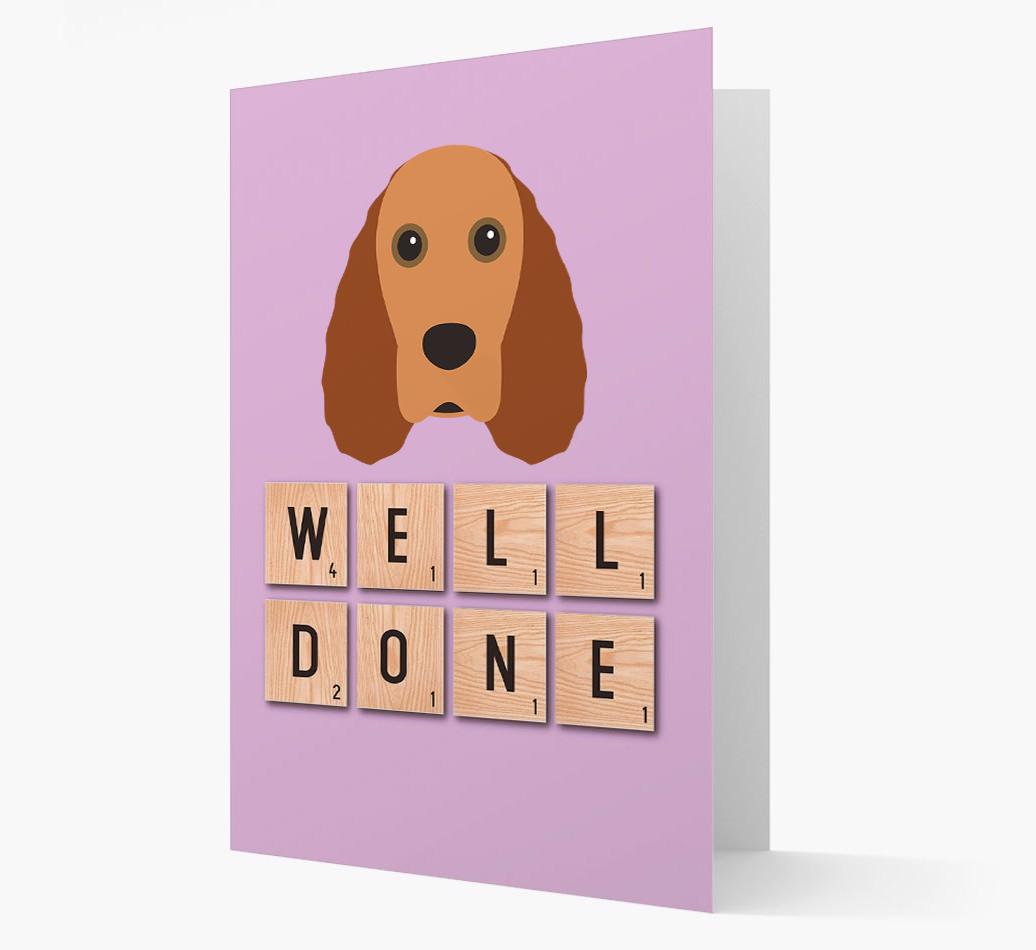'Well Done' {breedFullName} Card