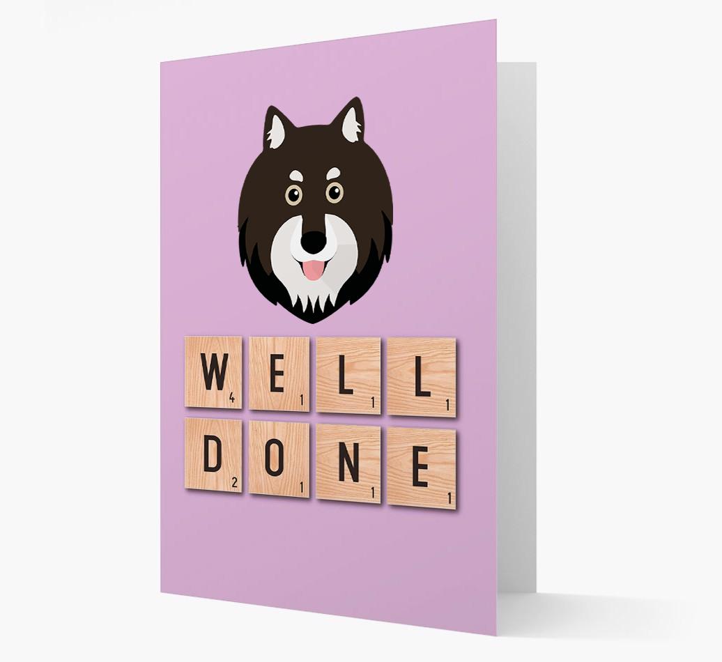 'Well Done' {breedFullName} Card