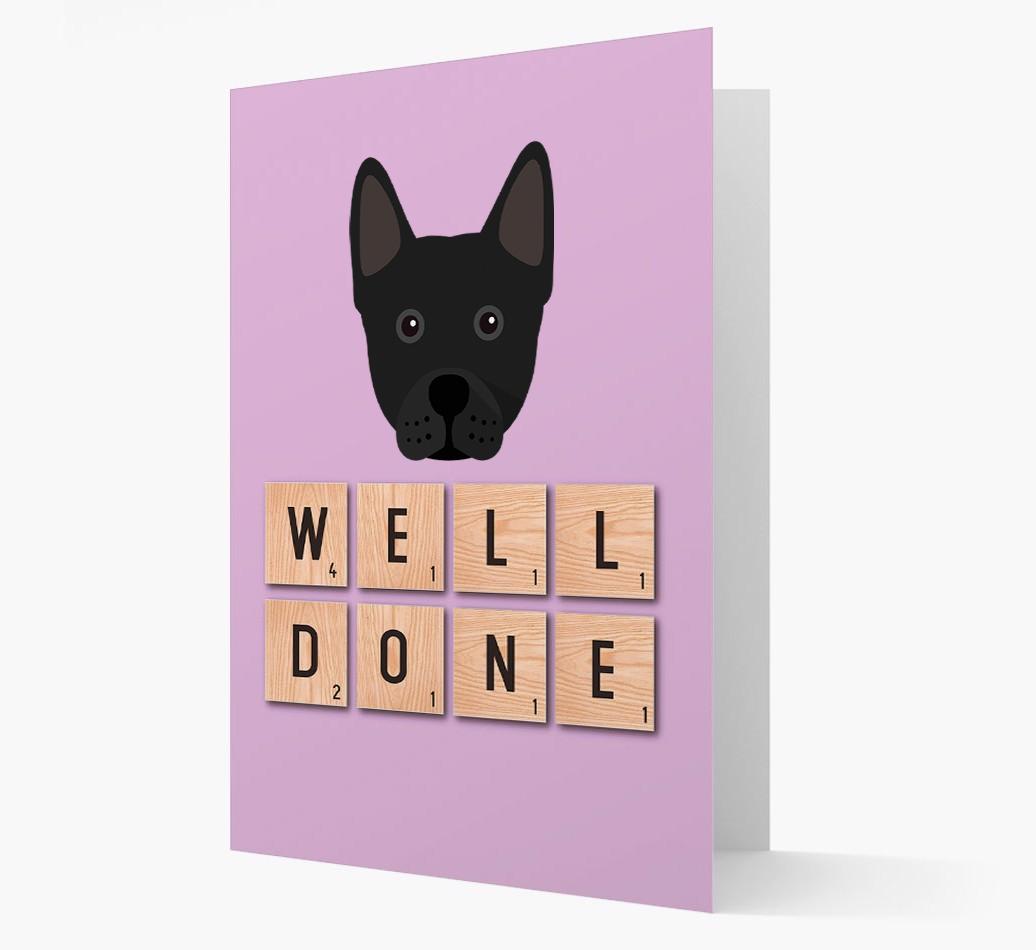 'Well Done' {breedFullName} Card