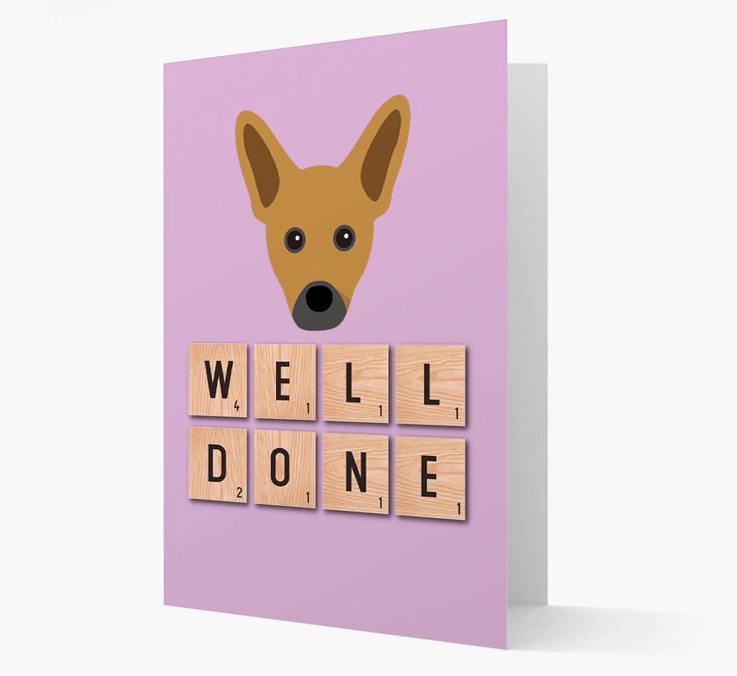 'Well Done' {breedFullName} Card