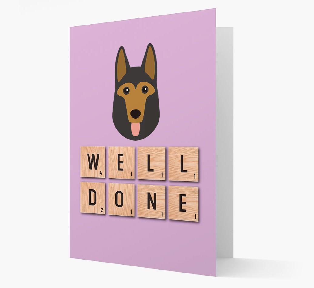 'Well Done' {breedFullName} Card