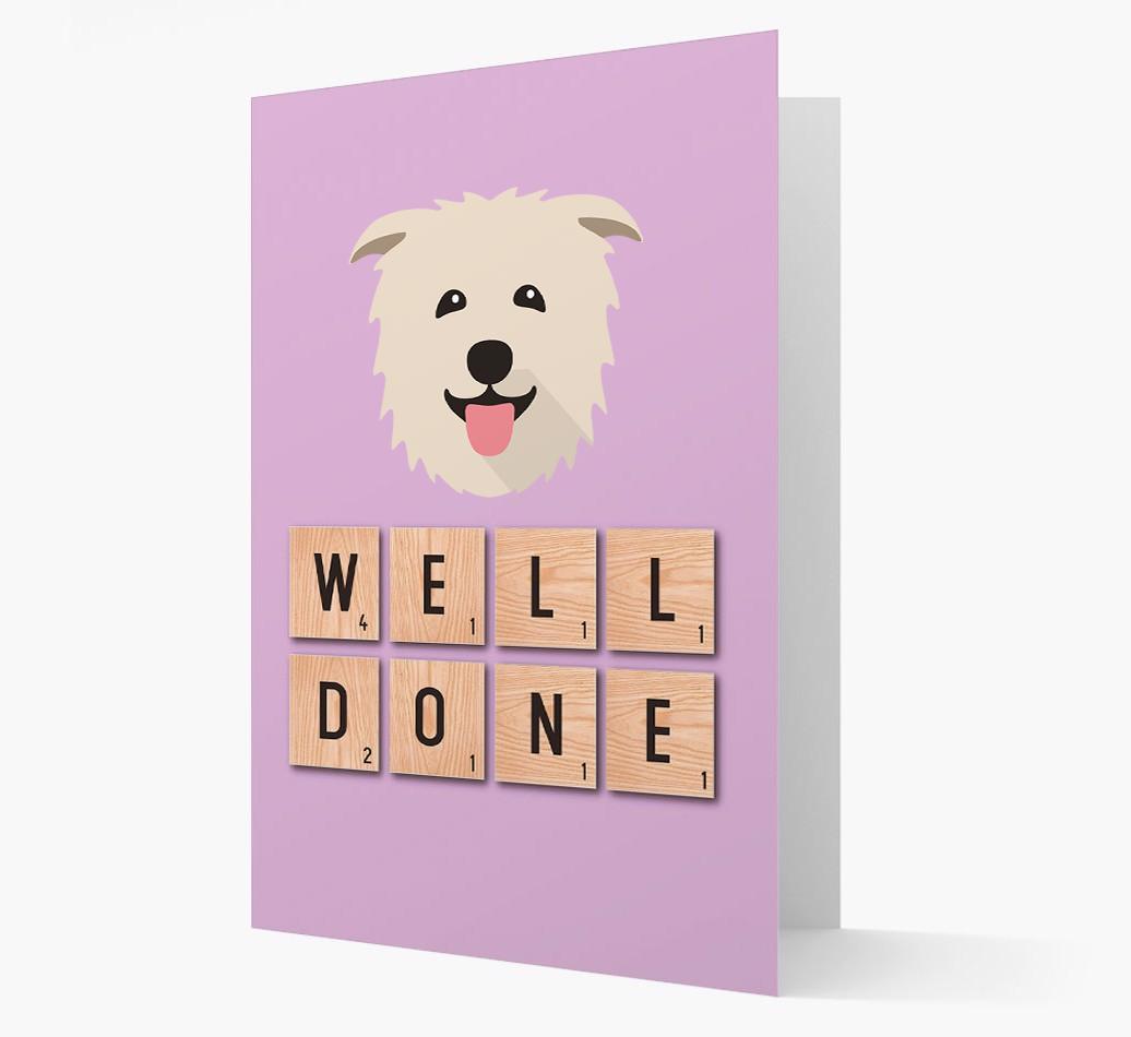 'Well Done' {breedFullName} Card