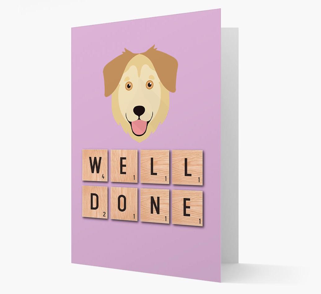 'Well Done' {breedFullName} Card
