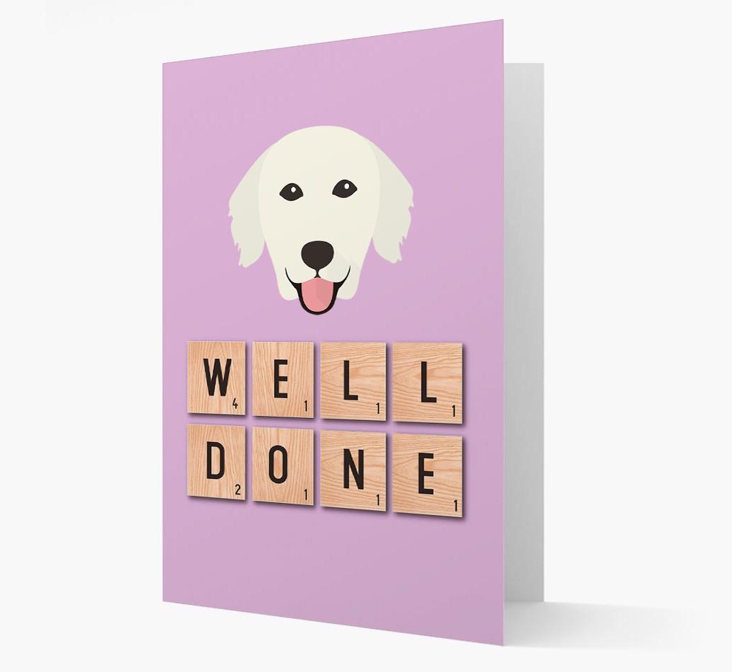 'Well Done' {breedFullName} Card