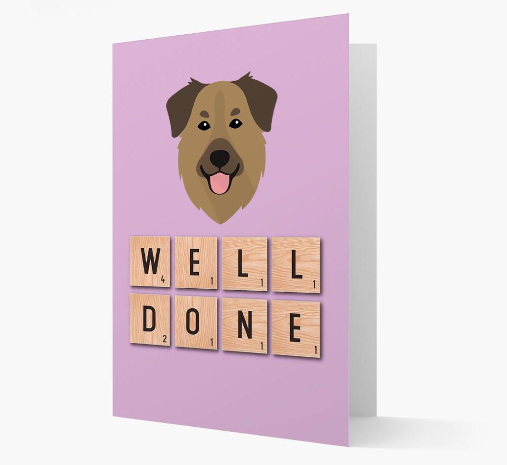 'Well Done' {breedFullName} Card