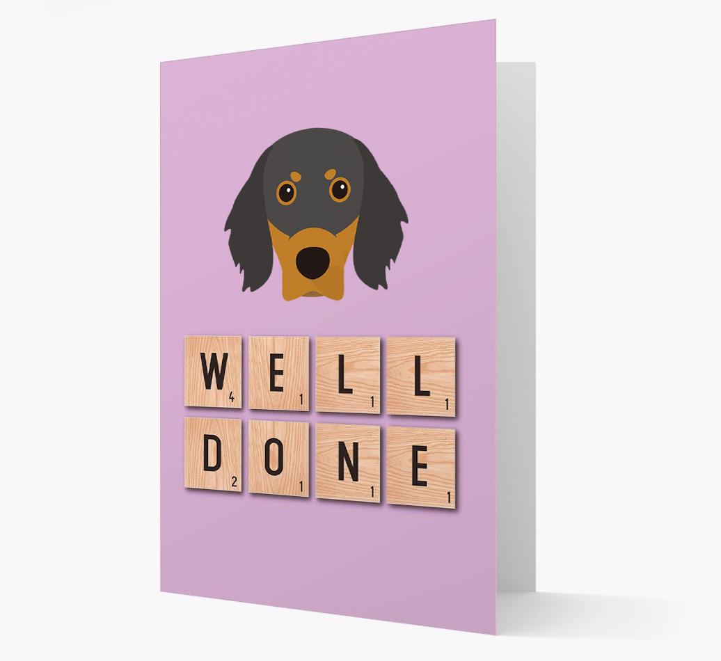 'Well Done' {breedFullName} Card