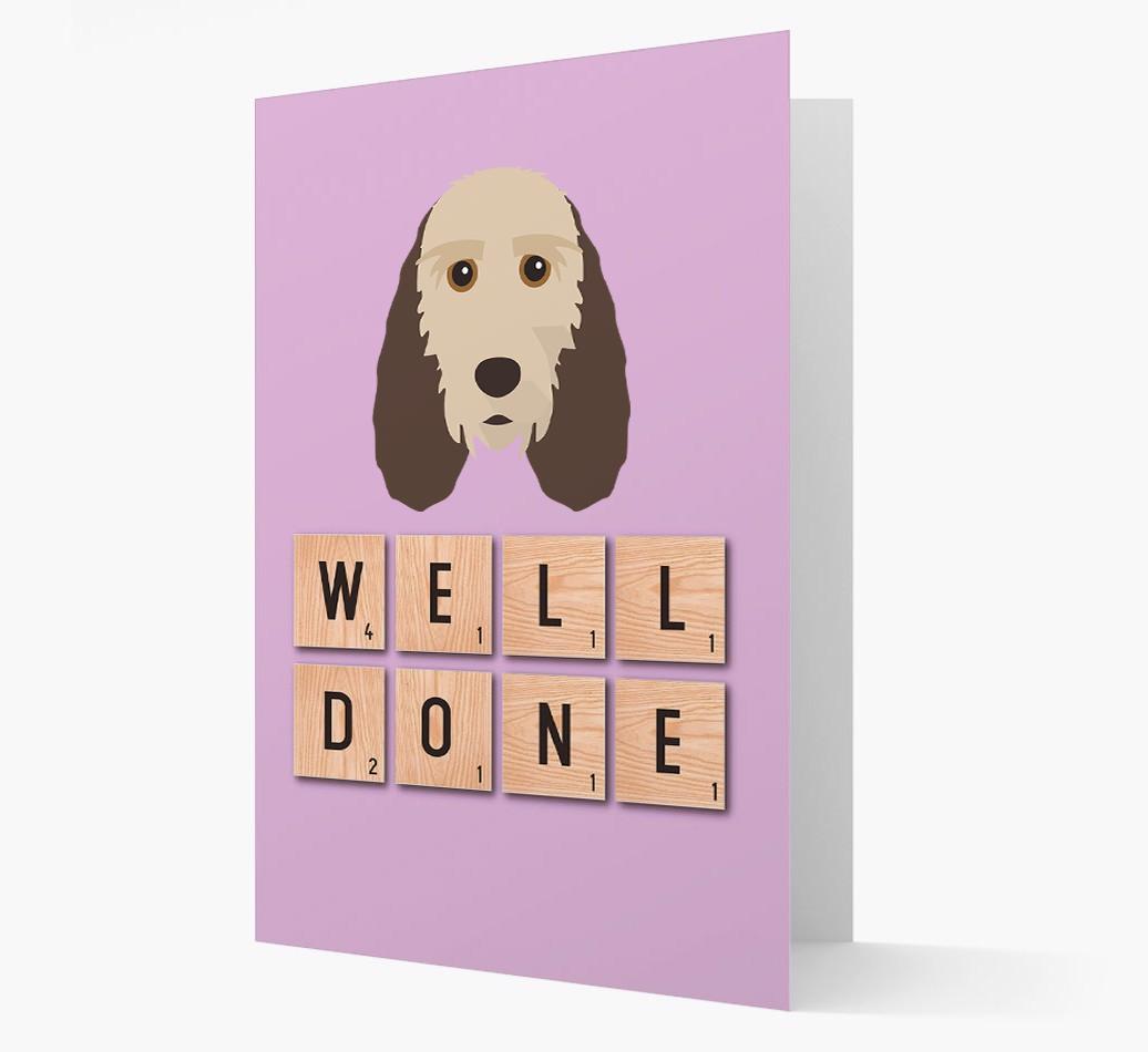 'Well Done' {breedFullName} Card