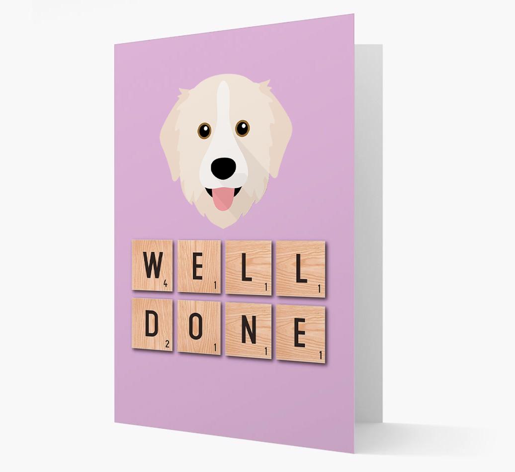 'Well Done' {breedFullName} Card