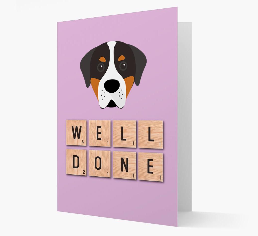 'Well Done' {breedFullName} Card
