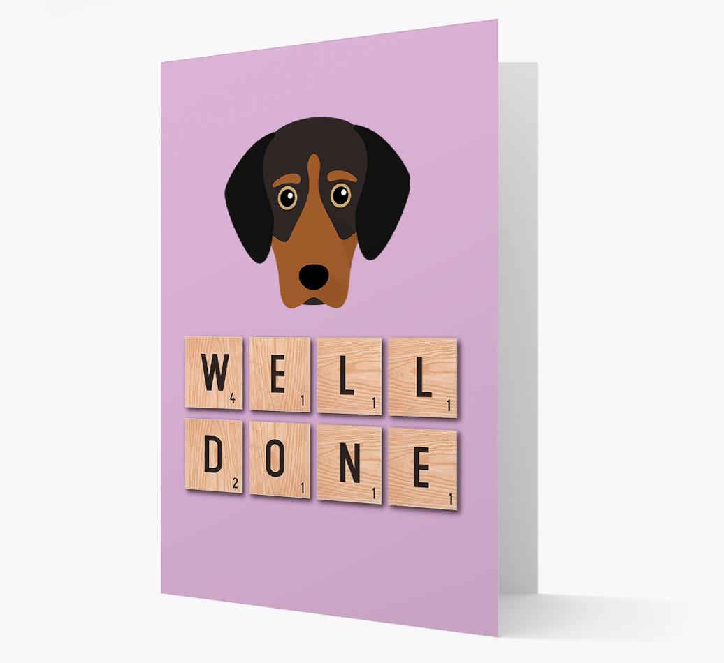 'Well Done' {breedFullName} Card