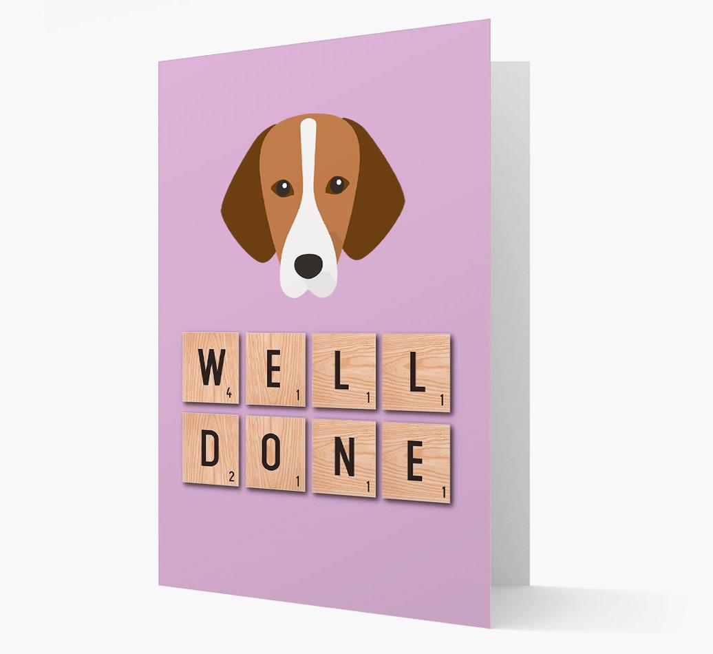 'Well Done' {breedFullName} Card