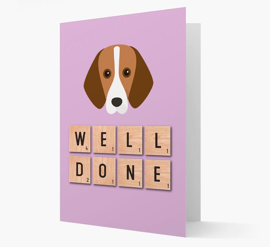 'Well Done' {breedFullName} Card