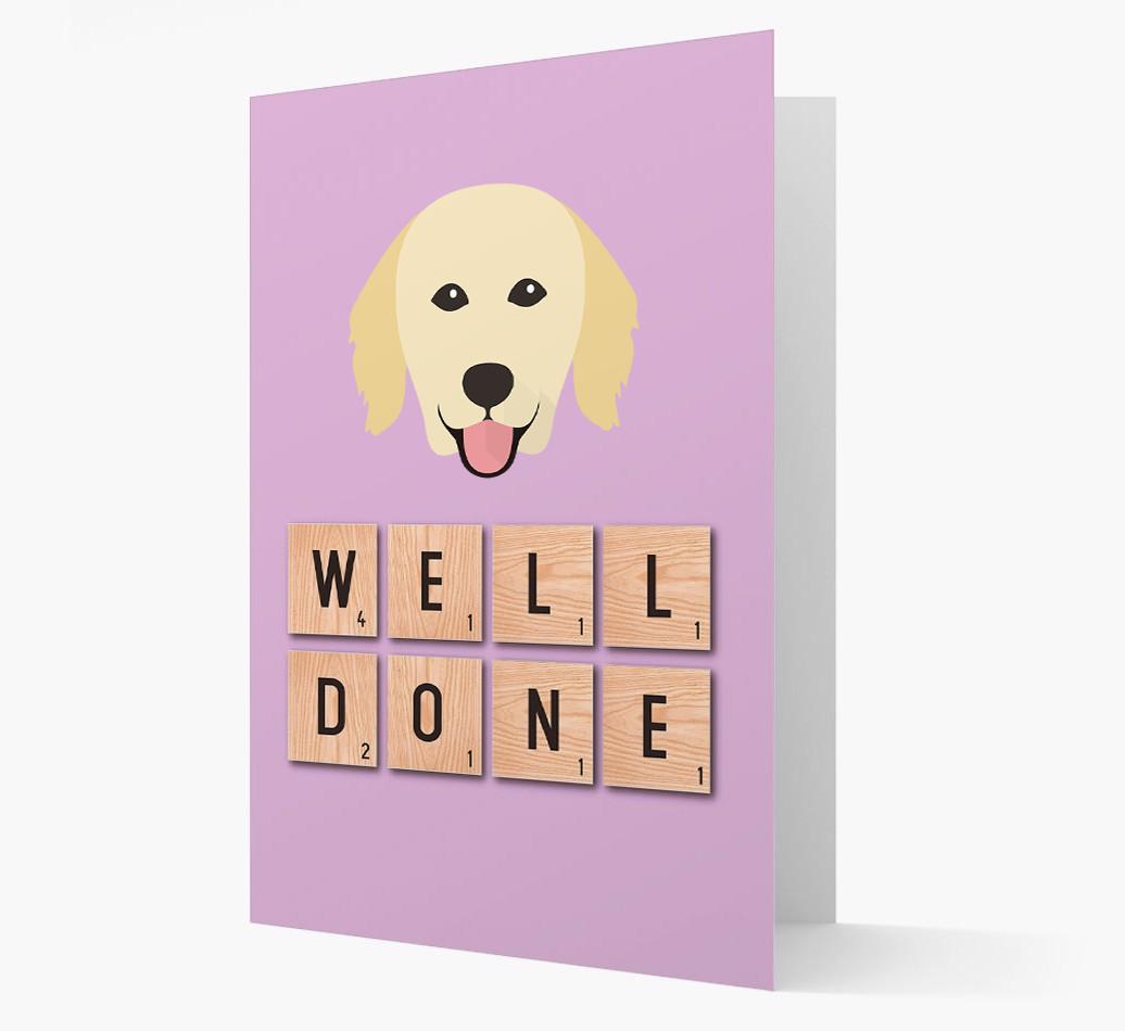 'Well Done' {breedFullName} Card