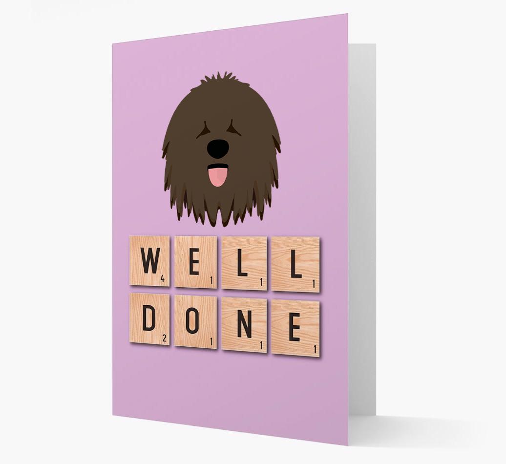 'Well Done' {breedFullName} Card