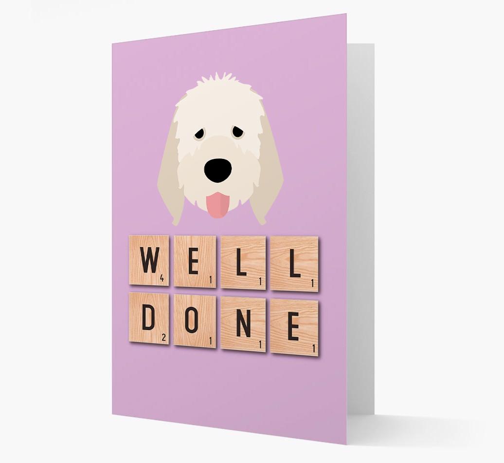 'Well Done' {breedFullName} Card