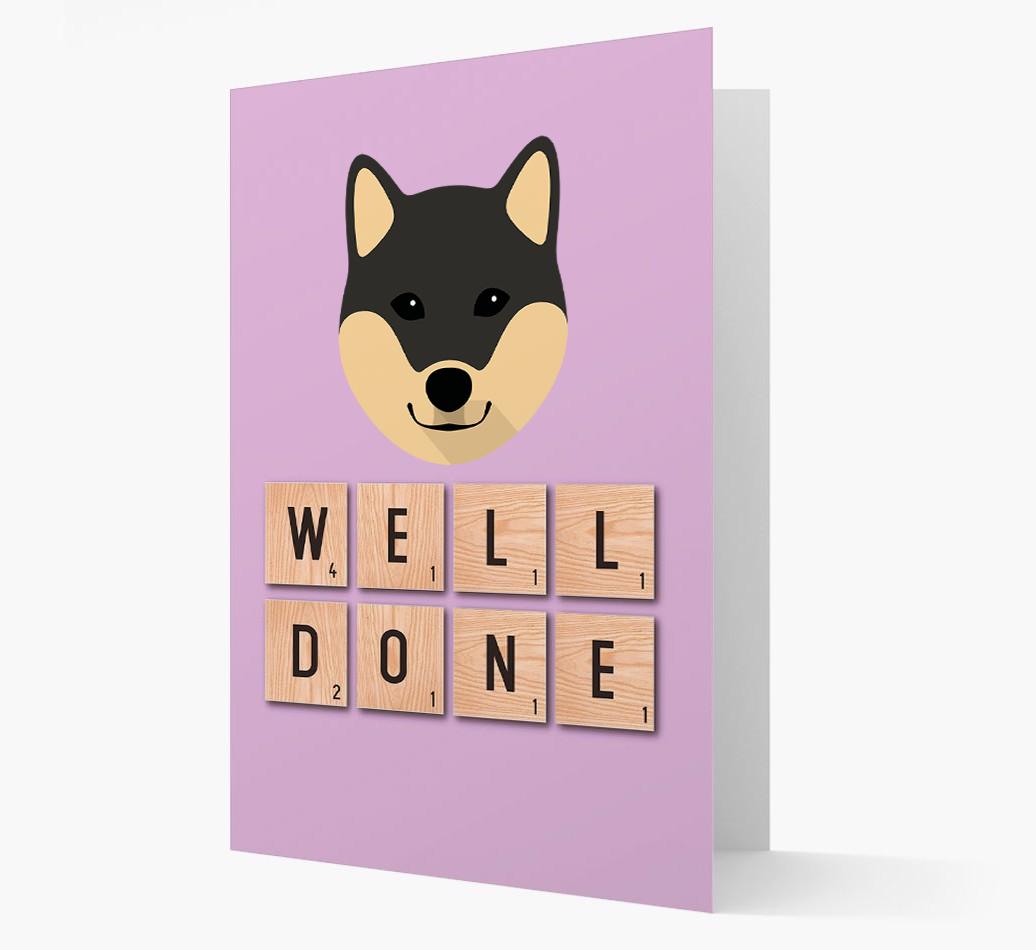 'Well Done' {breedFullName} Card