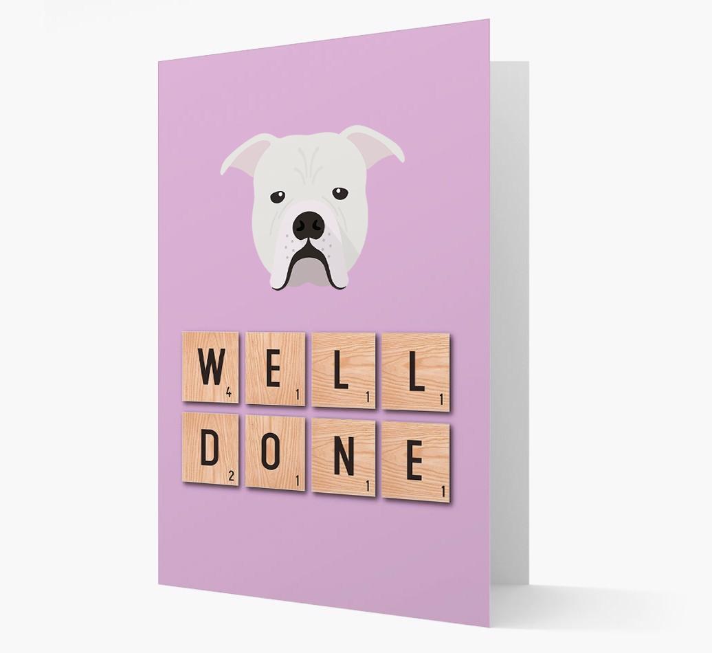 'Well Done' {breedFullName} Card
