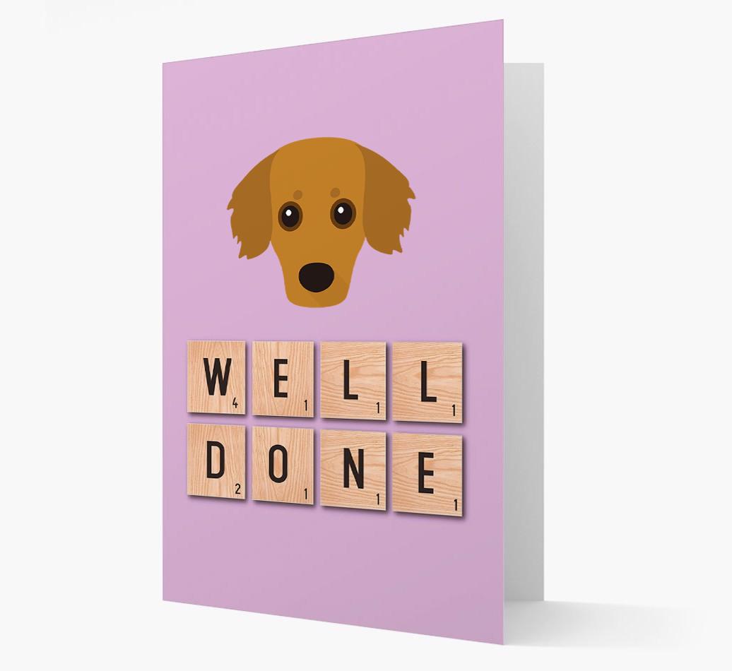 'Well Done' {breedFullName} Card
