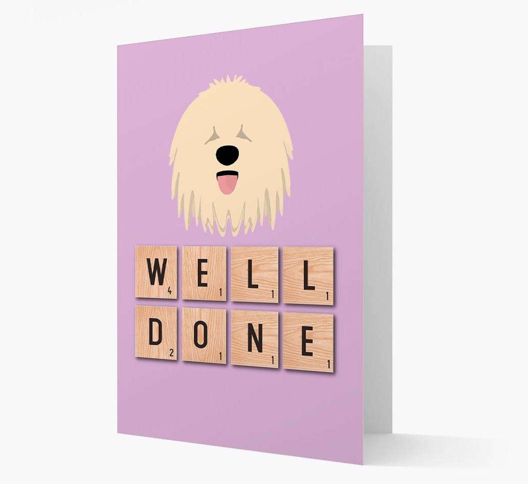'Well Done' {breedFullName} Card