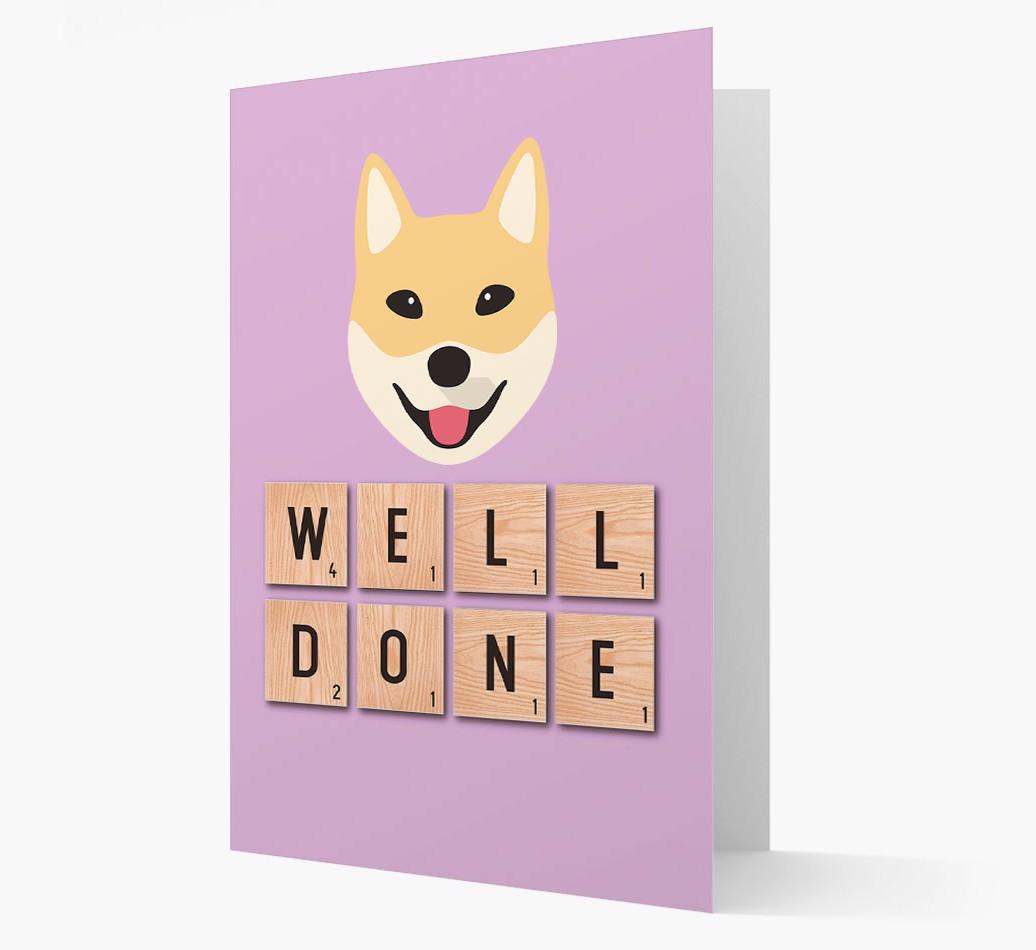 'Well Done' {breedFullName} Card