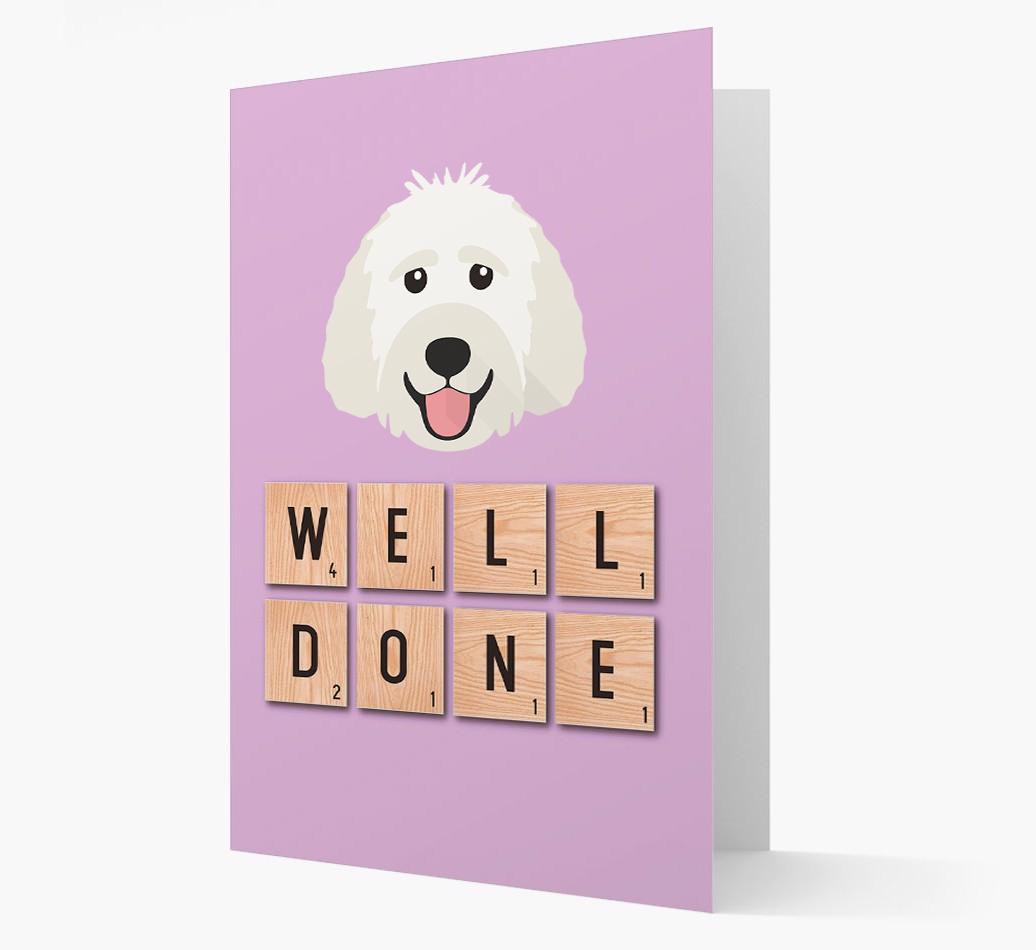'Well Done' {breedFullName} Card