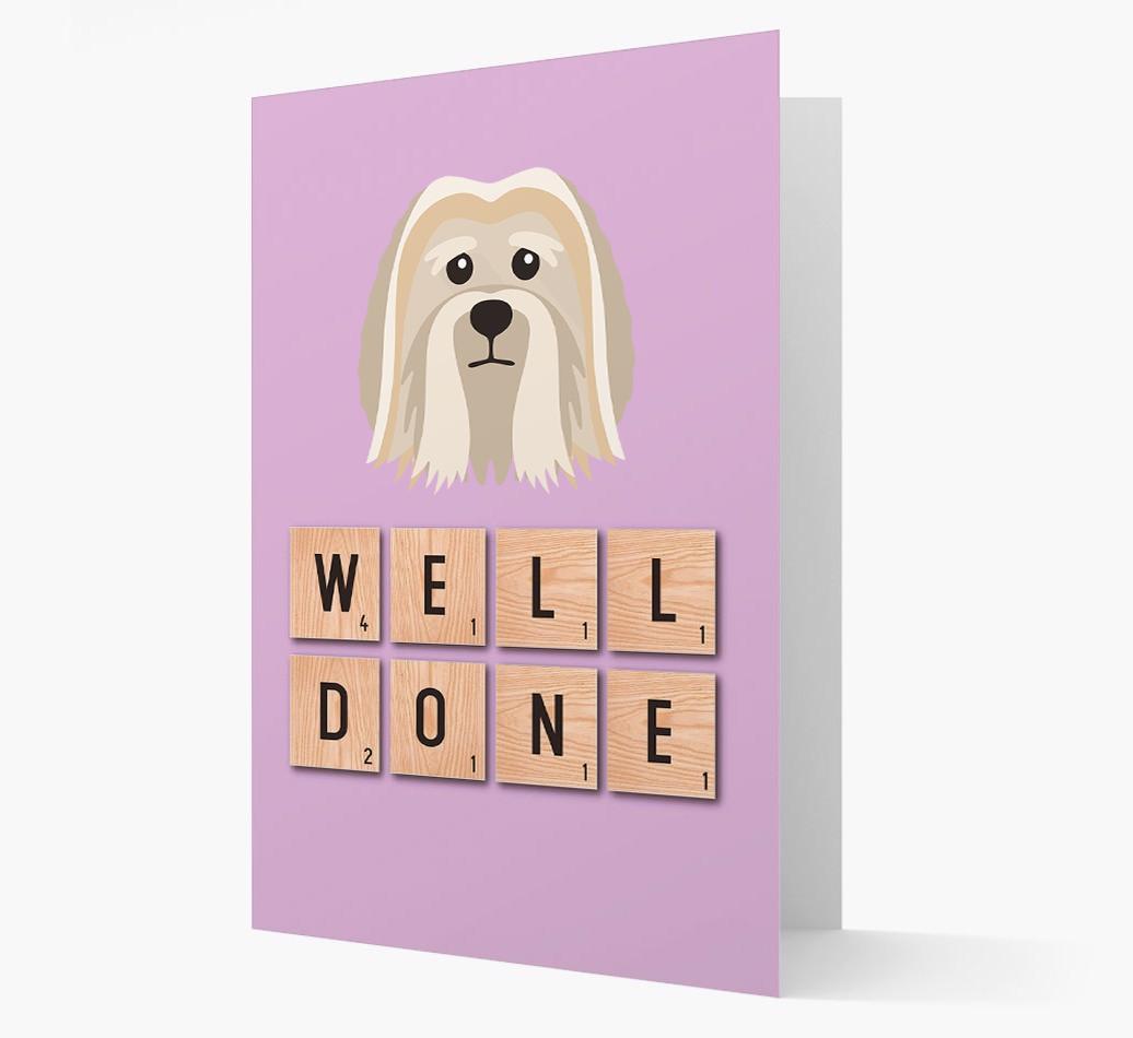 'Well Done' {breedFullName} Card