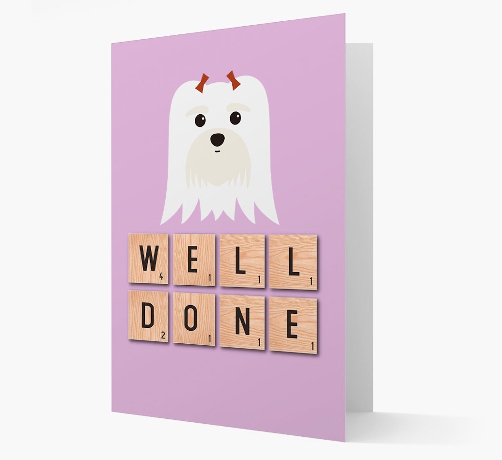 'Well Done' {breedFullName} Card