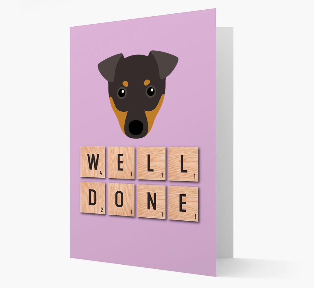 'Well Done' {breedFullName} Card