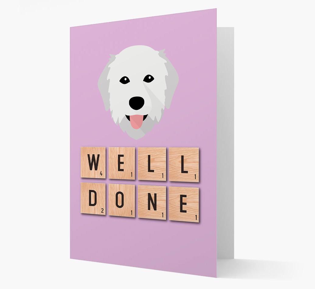 'Well Done' {breedFullName} Card