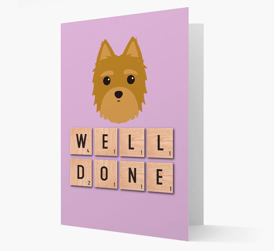 'Well Done' {breedFullName} Card