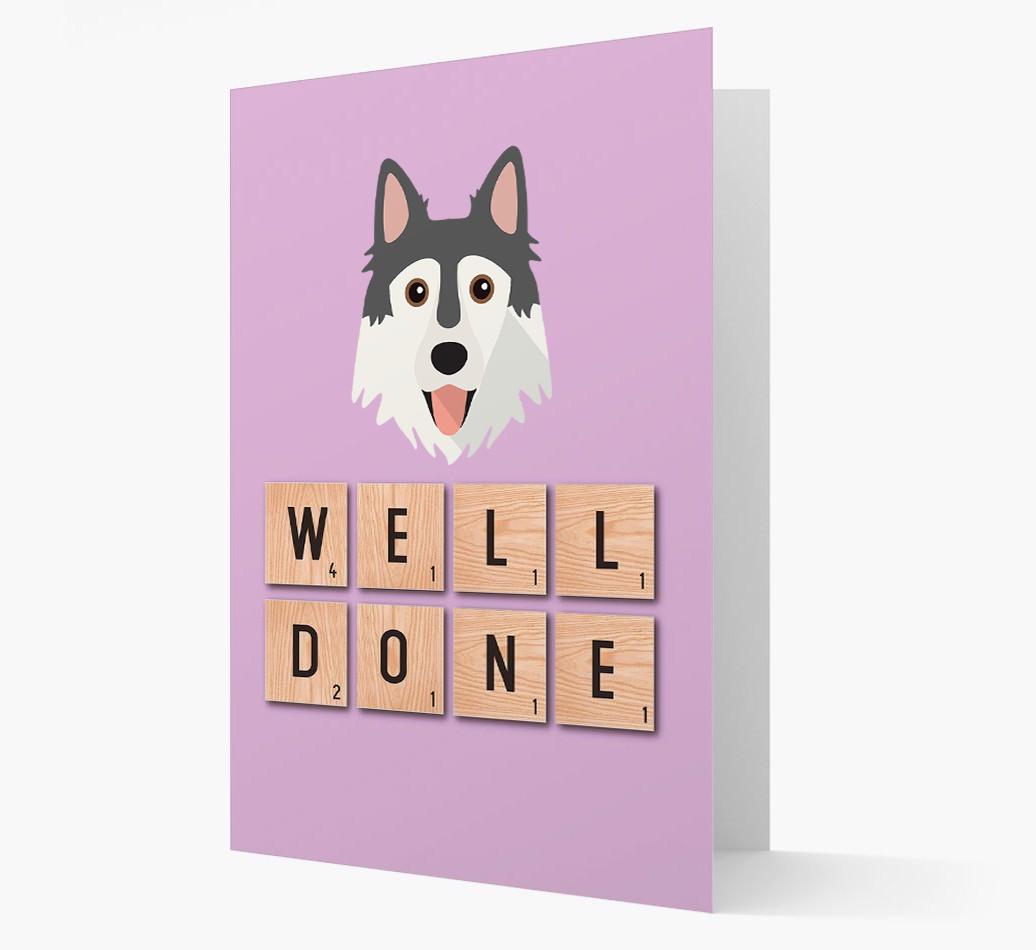 'Well Done' {breedFullName} Card