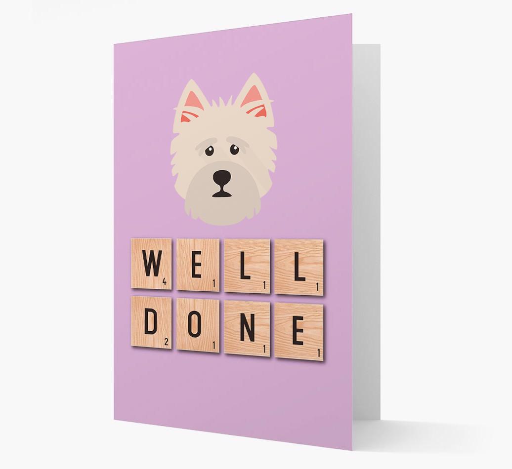 'Well Done' {breedFullName} Card