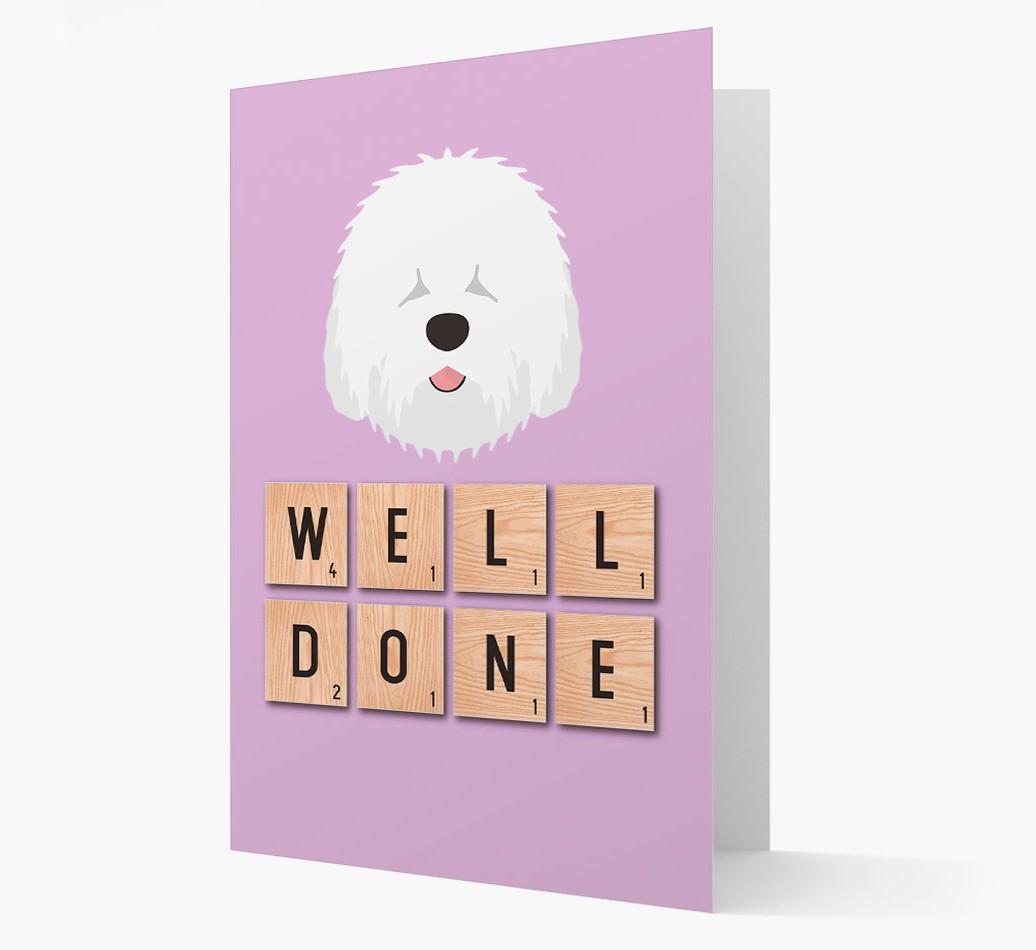 'Well Done' {breedFullName} Card